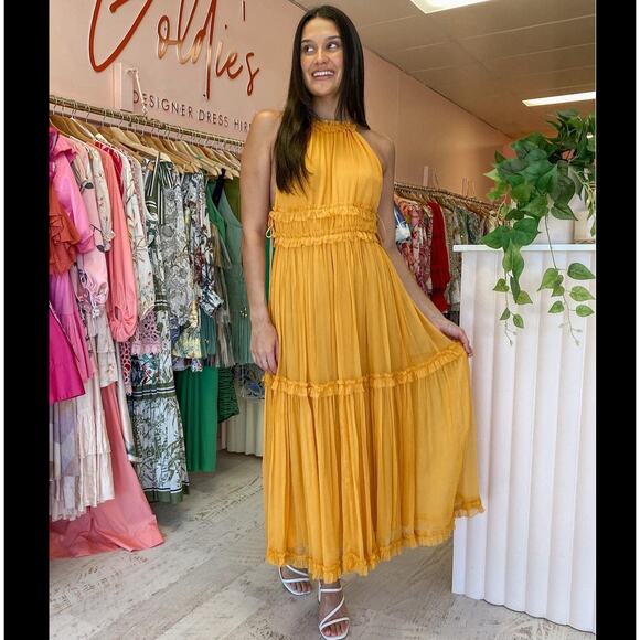 RARE!!! MANGO Halter Neck Maxi Dress NWT - Picture 12 of 16